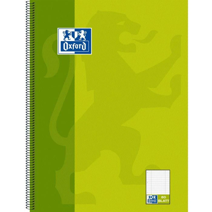 Oxford Collegeblock 100050362 KarLi, A4, Innen- Und Außenrand, 90 G/m², Liniert Und Kariert 6 Oxford Collegeblock 100050362 KarLi, A4, Innen- Und Außenrand, 90 G/m², Liniert Und Kariert – Bild 4