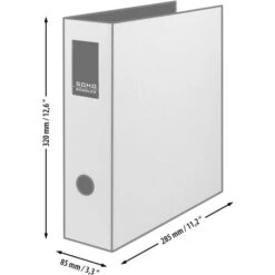 Rössler-Papier Ordner 1317452709 S.O.H.O., Karton, A4, 8,5cm, Schwarz, Mit Rückenschild 13 Rössler-Papier Ordner 1317452709 S.O.H.O., Karton, A4, 8,5cm, Schwarz, Mit Rückenschild -Leitz Shop 036bee419033d13efa85a66bb24c6cdb10af5b4c ordner roessler papier 1317452709 s.o.h.o