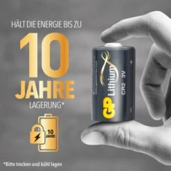 GP Fotobatterie Batteries CR2 Lithium, 3 V, 750 MAh, 10 Stück -Leitz Shop 044ac84c0f606981124f550b735ac43f68f2e8a7 fotobatterie gp batteries cr2 lithium