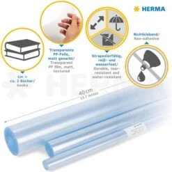 Herma Buchfolie 7365, Grün, Auf Rolle, 40cm X 2m -Leitz Shop 052cec03a400a716b386785c69791606463d3531 buchfolie herma 7365