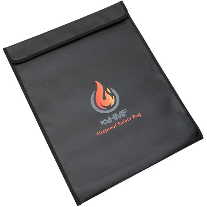 HMF Dokumententasche 44149, Feuerfest, 49 X 38 Cm, Für A3, Fiberglas 5 HMF Dokumententasche 44149, Feuerfest, 49 X 38 Cm, Für A3, Fiberglas – Bild 3