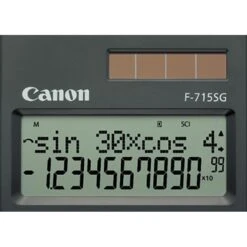 Canon® Canon Schulrechner F 715SG, 2-zeilig, 10+2 Stellige LCD-Anzeige, Schwarz 9 Canon® Canon Schulrechner F 715SG, 2-zeilig, 10+2 Stellige LCD-Anzeige, Schwarz -Leitz Shop 0d4a8521783531845bcfe899fb2fcaf19ad3f701 schulrechner canon f 715sg