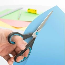 Westcott Büroschere Easy Grip, E-30282, 20 Cm, Linkshänder, Universalschere, Edelstahl, Schwarz -Leitz Shop 125623673c9d7dc53cf6c9c0fe258d195e30a742 bueroschere westcott easy grip e 30282 20 cm