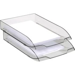 Cep Briefablage 1014720711, Ice Black, A4, Schwarz Transparent, Kunststoff -Leitz Shop 12c039fd284681c1b3695008b1dac7755007e946 briefablage cep 1014720711 ice black a4