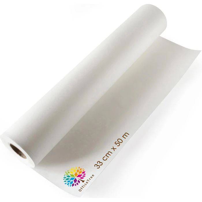 OfficeTree Skizzenrolle 817, 33cm X 50m, 40 G/m², Weiß Transparent 3 OfficeTree Skizzenrolle 817, 33cm X 50m, 40 G/m², Weiß Transparent