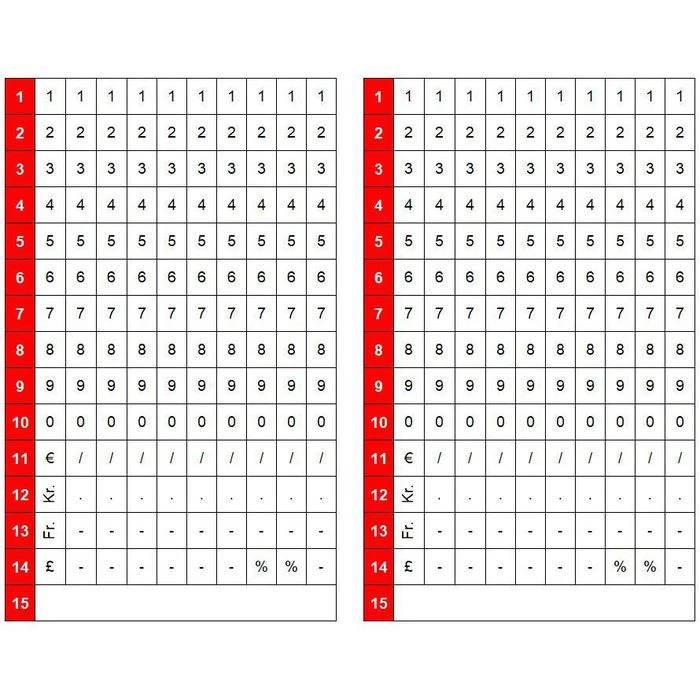 METO Preisauszeichner Classic M 2026, 2-zeilig, 20-stellig, 26 X 16 Mm Etiketten 7 METO Preisauszeichner Classic M 2026, 2-zeilig, 20-stellig, 26 X 16 Mm Etiketten – Bild 5