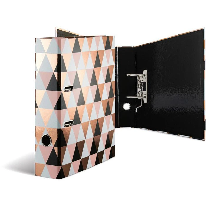 Herma Ordner 7034 Abstract, Karton, A4, 7cm, Abstraktes Rauten-Muster 6 Herma Ordner 7034 Abstract, Karton, A4, 7cm, Abstraktes Rauten-Muster – Bild 4