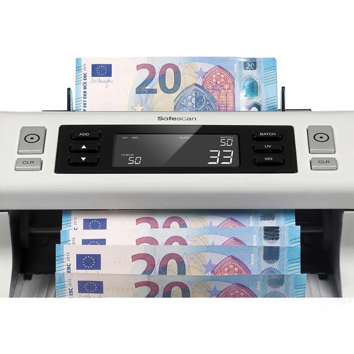 Safescan 2250 Geldscheinzähler Mit Prüfung MG IR 5 Safescan 2250 Geldscheinzähler Mit Prüfung MG IR – Bild 3