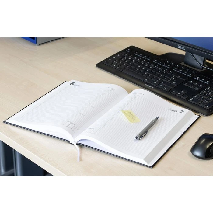 Geiger Buchkalender Advokat, Planungsbuch 1 Tag Auf 1 Seite Balacron Schwarz A4 6 Geiger Buchkalender Advokat, Planungsbuch 1 Tag Auf 1 Seite Balacron Schwarz A4 – Bild 4