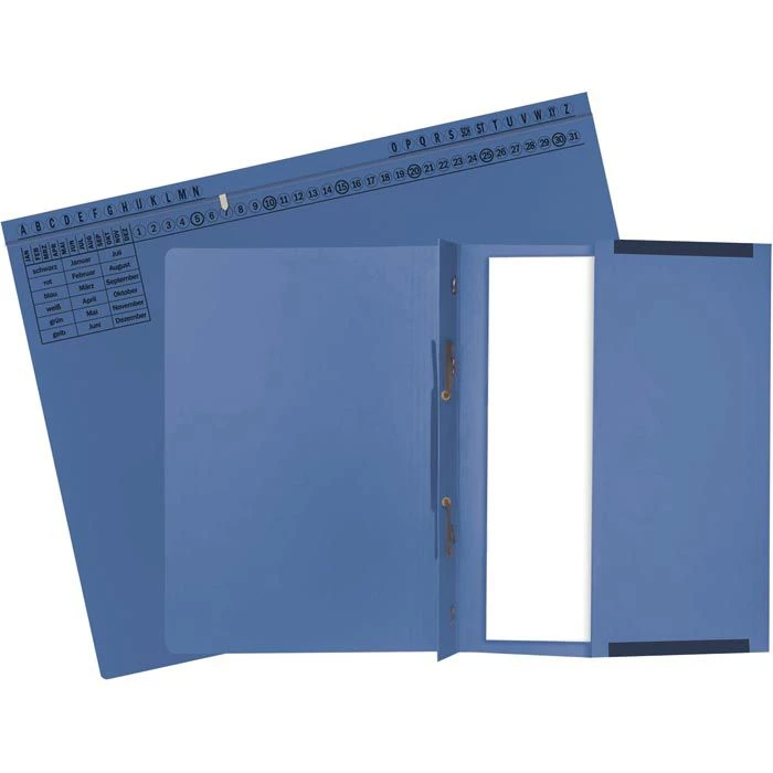 Exacompta Hängehefter 371107B, Exaflex Standard A4, Variabel, Tasche, Blau, Karton, 25 Stück 4 Exacompta Hängehefter 371107B, Exaflex Standard A4, Variabel, Tasche, Blau, Karton, 25 Stück – Bild 2