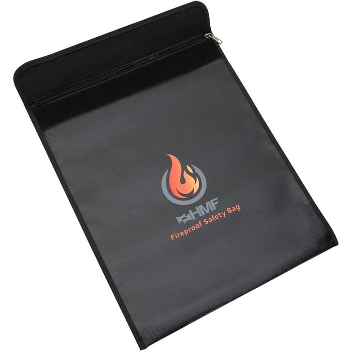 HMF Dokumententasche 44149, Feuerfest, 49 X 38 Cm, Für A3, Fiberglas 4 HMF Dokumententasche 44149, Feuerfest, 49 X 38 Cm, Für A3, Fiberglas – Bild 2