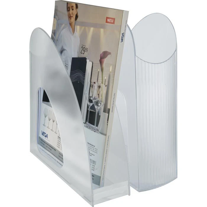 Han Stehsammler 1611-23, TWIN, A4, Plastik, Transluzent 3 Han Stehsammler 1611-23, TWIN, A4, Plastik, Transluzent