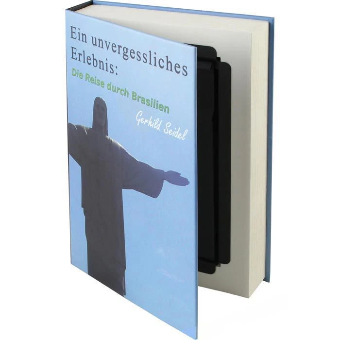 HMF Buchtresor 80905, Brasilien, Mit Schlüssel, 23 X 15 Cm, Mit Echten Seiten 3 HMF Buchtresor 80905, Brasilien, Mit Schlüssel, 23 X 15 Cm, Mit Echten Seiten