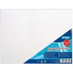 Stylex Keilrahmen 28631, 24 X 30 Cm, Leinwand Auf Holzrahmen, Grundiert