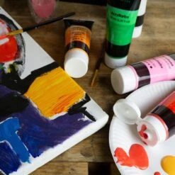 OfficeTree Acrylfarben 1750, 14 Farben Je 100ml, In Tuben -Leitz Shop 2d37b609b035013525936de501632c02bf61677a acrylfarben officetree 1750