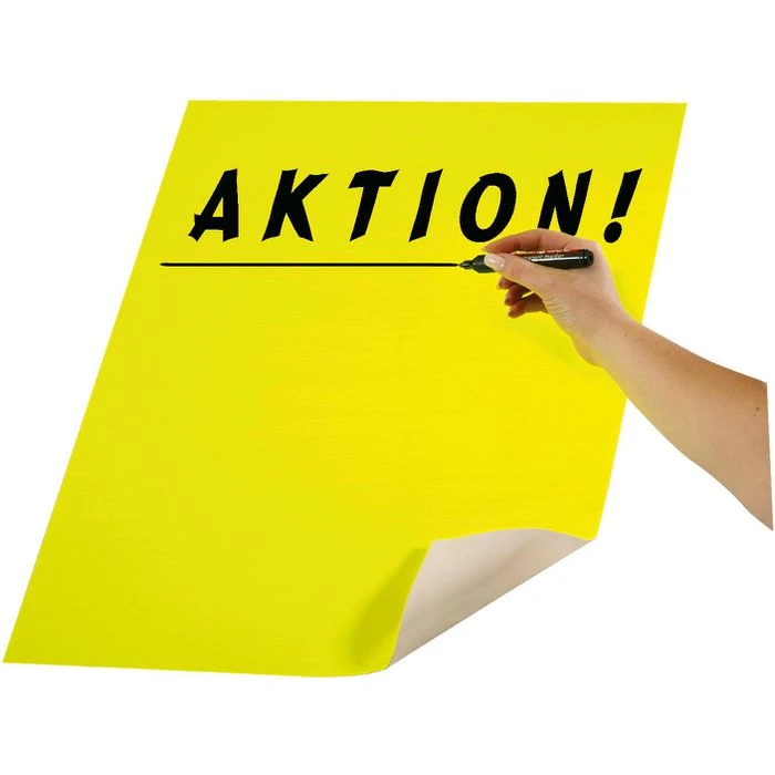 Folia Fotokarton 65911 Plakatkarton, 48 X 68 Cm, Leuchtzitronengelb, 380g/m², 10 Blatt 4 Folia Fotokarton 65911 Plakatkarton, 48 X 68 Cm, Leuchtzitronengelb, 380g/m², 10 Blatt – Bild 2