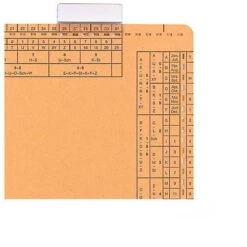 Elba Vollsichtreiter 80550, 50mm, Für Einstellmappen, 50 Stück