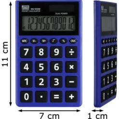 TipTop-Office Taschenrechner DG-555M, 12-stellige LCD-Anzeige, Neon -Leitz Shop 44c0281259f5383d3647fee5f80af7f526134eb7 taschenrechner tiptop office dg 555m