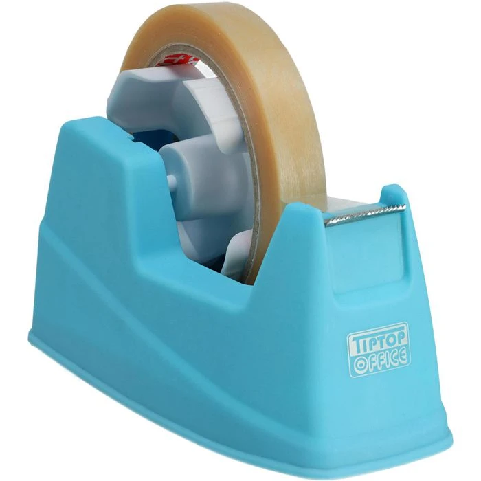 TipTop-Office Klebefilmabroller TTO 405453, Blau, Tischabroller Für Kleberollen 19mm X 33m 3 TipTop-Office Klebefilmabroller TTO 405453, Blau, Tischabroller Für Kleberollen 19mm X 33m