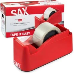 Sax Klebefilmabroller Tape It Easy 0-729-01, Rot, Tischabroller Für Kleberollen 50mm X 66m 9 Sax Klebefilmabroller Tape It Easy 0-729-01, Rot, Tischabroller Für Kleberollen 50mm X 66m -Leitz Shop 47a6f43b07acfc48ae044bf20d2a991d091b8eef klebefilmabroller sax tape it easy 0 729 01 rot