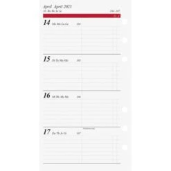 Rido-Ide Kalendereinlagen, 1 Tag Auf 1 Seite, Für Systemplaner Timing 2, A6 -Leitz Shop 4c40355ac31d81a700d84b3874388aa1c21a945f kalendereinlagen rido ide 7066910003 jahr 2023
