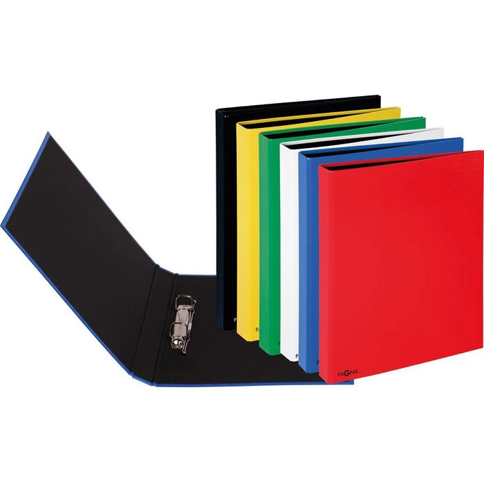 Pagna Ringbuch 20607-00 Basic, A4, 2 Ringe, Ring-Ø 20mm, Farbig Sortiert, 12 Stück 3 Pagna Ringbuch 20607-00 Basic, A4, 2 Ringe, Ring-Ø 20mm, Farbig Sortiert, 12 Stück