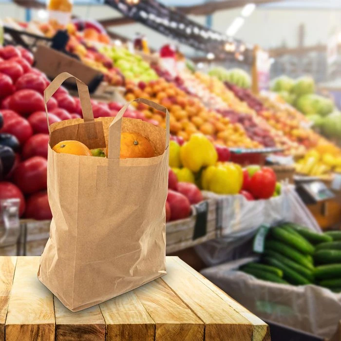 Biozoyg Tragetaschen Braun, 18 X 22cm, Papiertüten Mit Henkel, 250 Stück 3 Biozoyg Tragetaschen Braun, 18 X 22cm, Papiertüten Mit Henkel, 250 Stück – Bild 2