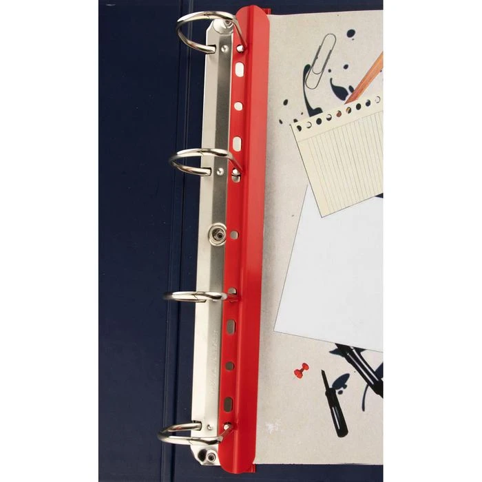 Expro Klemmschiene A4, Rot, Für Ca. 30 Blatt, Mit Abheftleiste, 25 Stück 4 Expro Klemmschiene A4, Rot, Für Ca. 30 Blatt, Mit Abheftleiste, 25 Stück – Bild 2