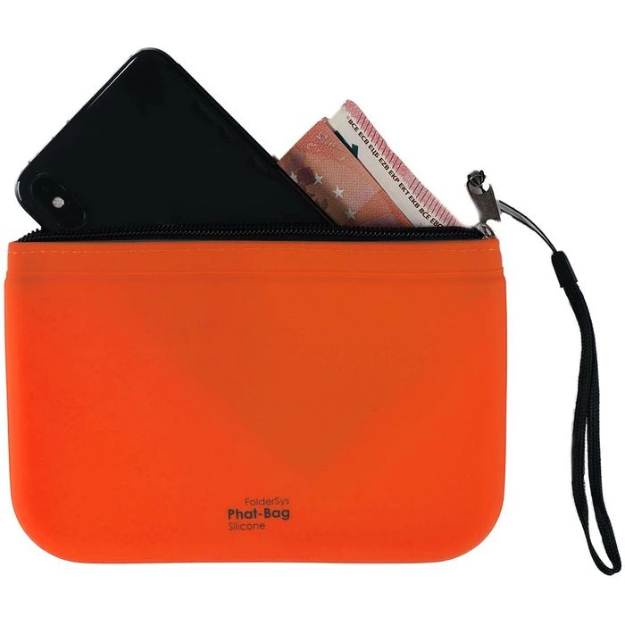 Foldersys Reißverschlussbeutel 40486-80, Phat-Bag, A6, Rot, Aus Silikon, 1 Fach 5 Foldersys Reißverschlussbeutel 40486-80, Phat-Bag, A6, Rot, Aus Silikon, 1 Fach – Bild 3