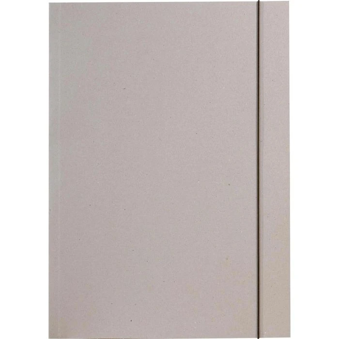 Folia Zeichenmappe 6910, Grau, A3, Karton, 3 Einschlagklappen, Gummizug 3 Folia Zeichenmappe 6910, Grau, A3, Karton, 3 Einschlagklappen, Gummizug