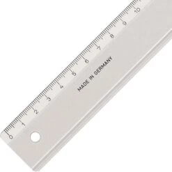 M+R Lineal 711300000, 30 Cm, Kunststoff, Transparent