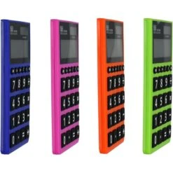 TipTop-Office Taschenrechner DG-555M, 12-stellige LCD-Anzeige, Neon -Leitz Shop 5ff9bd0d5975ddc61c20c5be7c0f210ecd040eae taschenrechner tiptop office dg 555m