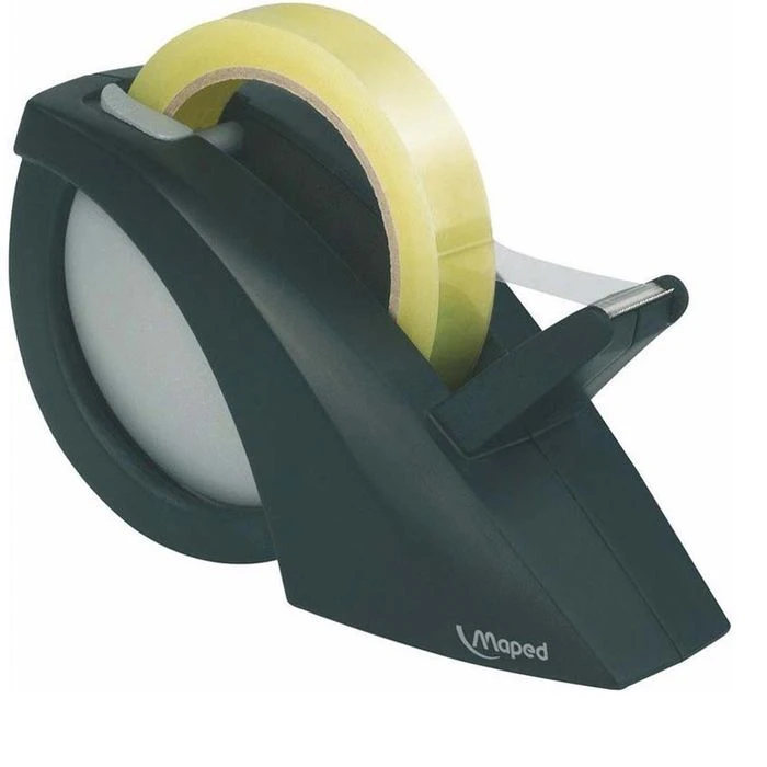 Maped Klebefilmabroller Expert Compact Pro Green, Tischabroller Für Kleberollen 19mm X 66m, Schwarz 3 Maped Klebefilmabroller Expert Compact Pro Green, Tischabroller Für Kleberollen 19mm X 66m, Schwarz