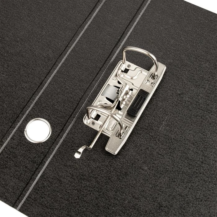 Elba 100202078 Rado Ordner, A3 Quer, Schmal, Hartpappe, Schwarz 4 Elba 100202078 Rado Ordner, A3 Quer, Schmal, Hartpappe, Schwarz – Bild 3