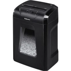 Fellowes Aktenvernichter Powershred 12C, 7120101, Partikelschnitt 4 X 40mm, 12 Blatt, P4