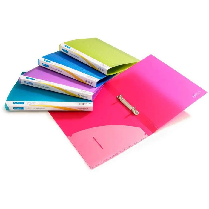 RAPESCO Ringbuch 0799, A4, 2 Ringe, Ring-Ø 15mm, Farbig Sortiert, 10 Stück 3 RAPESCO Ringbuch 0799, A4, 2 Ringe, Ring-Ø 15mm, Farbig Sortiert, 10 Stück