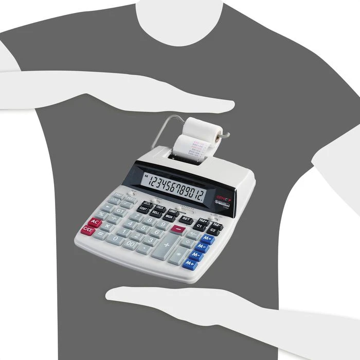 Genie D69 Plus Tischrechner Druckend Papierrolle 8 Genie D69 Plus Tischrechner Druckend Papierrolle – Bild 6