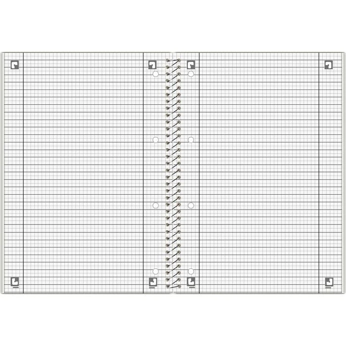 Oxford Collegeblock 100050362 KarLi, A4, Innen- Und Außenrand, 90 G/m², Liniert Und Kariert 4 Oxford Collegeblock 100050362 KarLi, A4, Innen- Und Außenrand, 90 G/m², Liniert Und Kariert – Bild 2