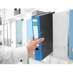 Grüner Balken Ordner A4, Schmal, 5cm, Blau, Karton, Wolkenmarmor 9 Grüner Balken Ordner A4, Schmal, 5cm, Blau, Karton, Wolkenmarmor -Leitz Shop 683e7ec9678184b186c785413358cee94e50b876 ordner gruener balken karton a4 5cm