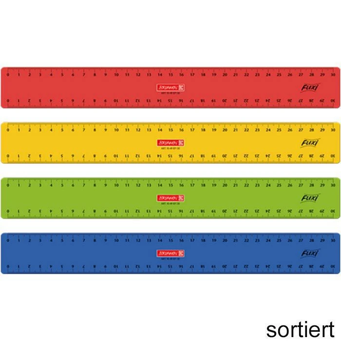 Brunnen Lineal Flexi Flexibel 30cm 104987130 6 Brunnen Lineal Flexi Flexibel 30cm 104987130 – Bild 4