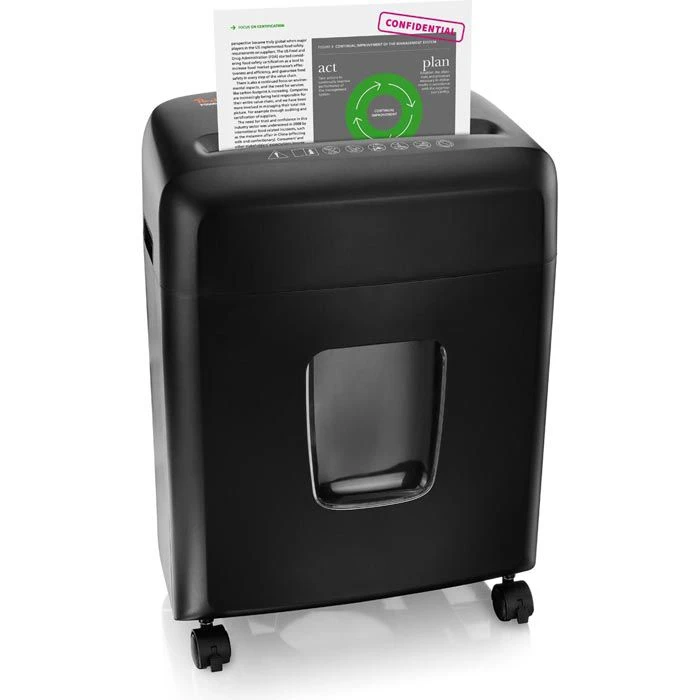 Peach Aktenvernichter PS500-46, 510867, Partikelschnitt 4 X 32mm, 10 Blatt, P4, Mit Rollen 6 Peach Aktenvernichter PS500-46, 510867, Partikelschnitt 4 X 32mm, 10 Blatt, P4, Mit Rollen – Bild 4