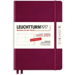 Leuchtturm1917 Buchkalender Wochenkalender, 1 Woche Auf 2 Seiten, Hardcover, Port RedA5 12 Leuchtturm1917 Buchkalender Wochenkalender, 1 Woche Auf 2 Seiten, Hardcover, Port RedA5 -Leitz Shop 70fca07ea9690eb3612204f847bde0436c20aef2 buchkalender leuchtturm1917 wochenkalender 202223