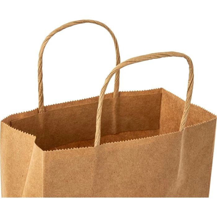 Folia Tragetaschen Braun, 18 X 21cm, Papiertüten Mit Henkel, 20 Stück 6 Folia Tragetaschen Braun, 18 X 21cm, Papiertüten Mit Henkel, 20 Stück – Bild 4