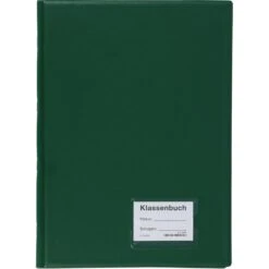 TimeTex Klassenbuch 10564, Für Alle Schulformen, PU-Hardcover, Grün