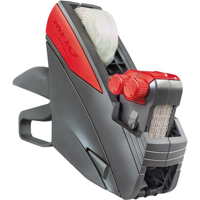 METO Preisauszeichner ProLine HACCP Kit, 2-zeilig, Sonderdruck + 10-stellig, Grundpreis 4 METO Preisauszeichner ProLine HACCP Kit, 2-zeilig, Sonderdruck + 10-stellig, Grundpreis – Bild 2