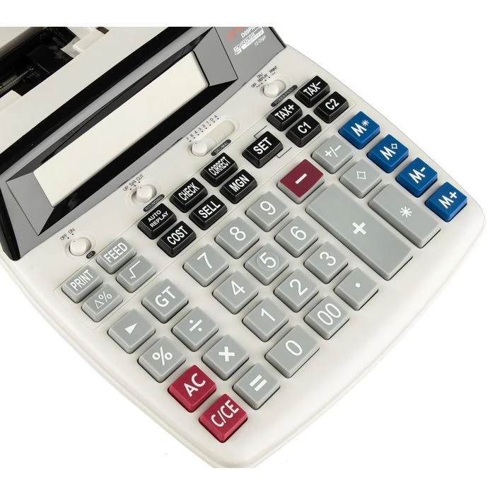 Genie D69 Plus Tischrechner Druckend Papierrolle 5 Genie D69 Plus Tischrechner Druckend Papierrolle – Bild 3