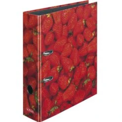 Leitz Shop 32 Herlitz MaX.file Fruits 10485126 Motivordner Erdbeeren, A4, Breit, 8cm