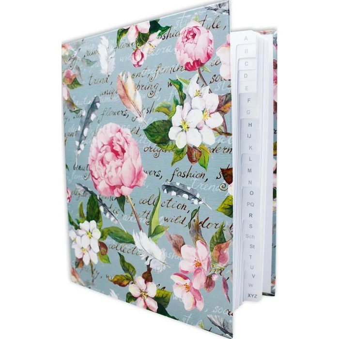 RNK Telefonbuch Blütenzauber 46701, A5, 4-Ringmechanik, Register A - Z 5 RNK Telefonbuch Blütenzauber 46701, A5, 4-Ringmechanik, Register A - Z – Bild 3