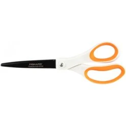 Fiskars Büroschere Titanium Non-Stick, 21 Cm, Universalschere, Titanbeschichtet, Rostfrei, Weiß -Leitz Shop 7f6b0cda5f82c8563e7c2c957812b77b30304d9e bueroschere fiskars titanium non stick 21 cm
