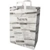 Papstar Tragetaschen Newsprint, Weiß, 32 X 44cm, Papiertüten Mit Henkel, 50 Stück -Leitz Shop 7fb8c82efa8651c3bb7617463e9c27e1bcad1408 tragetaschen papstar newsprint weiss 32 x 44cm